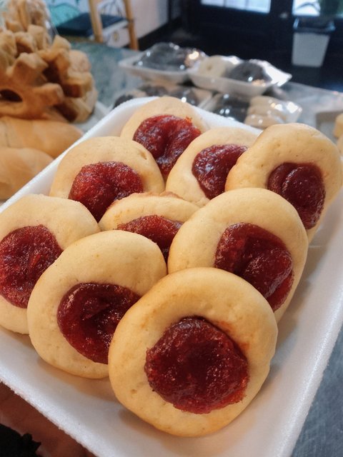 Pepas de dulce de leche