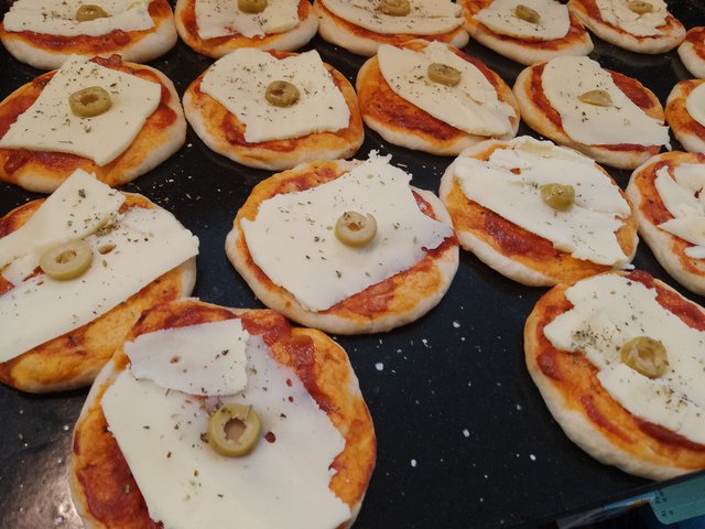 Pizzetas individuales